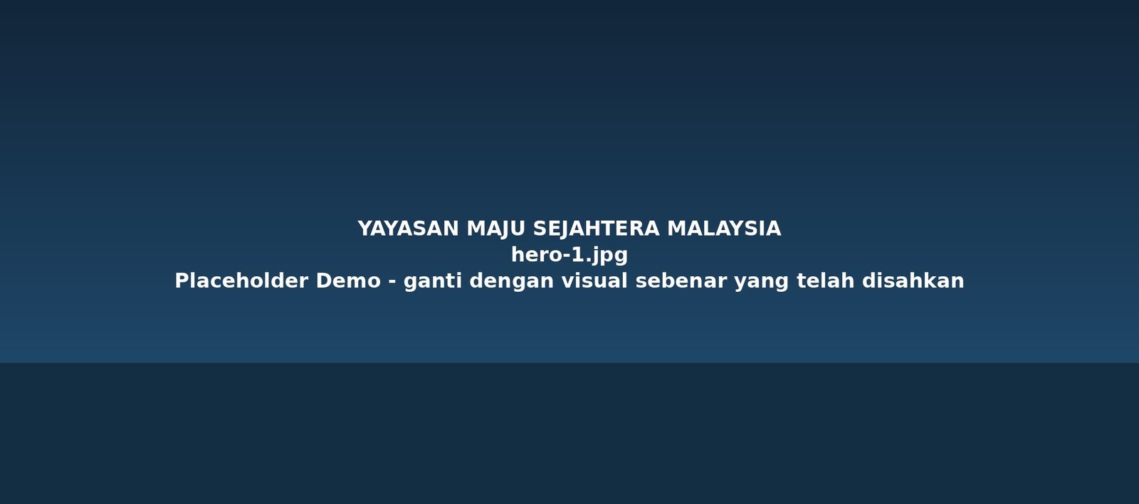 Visual demonstrasi program yayasan
