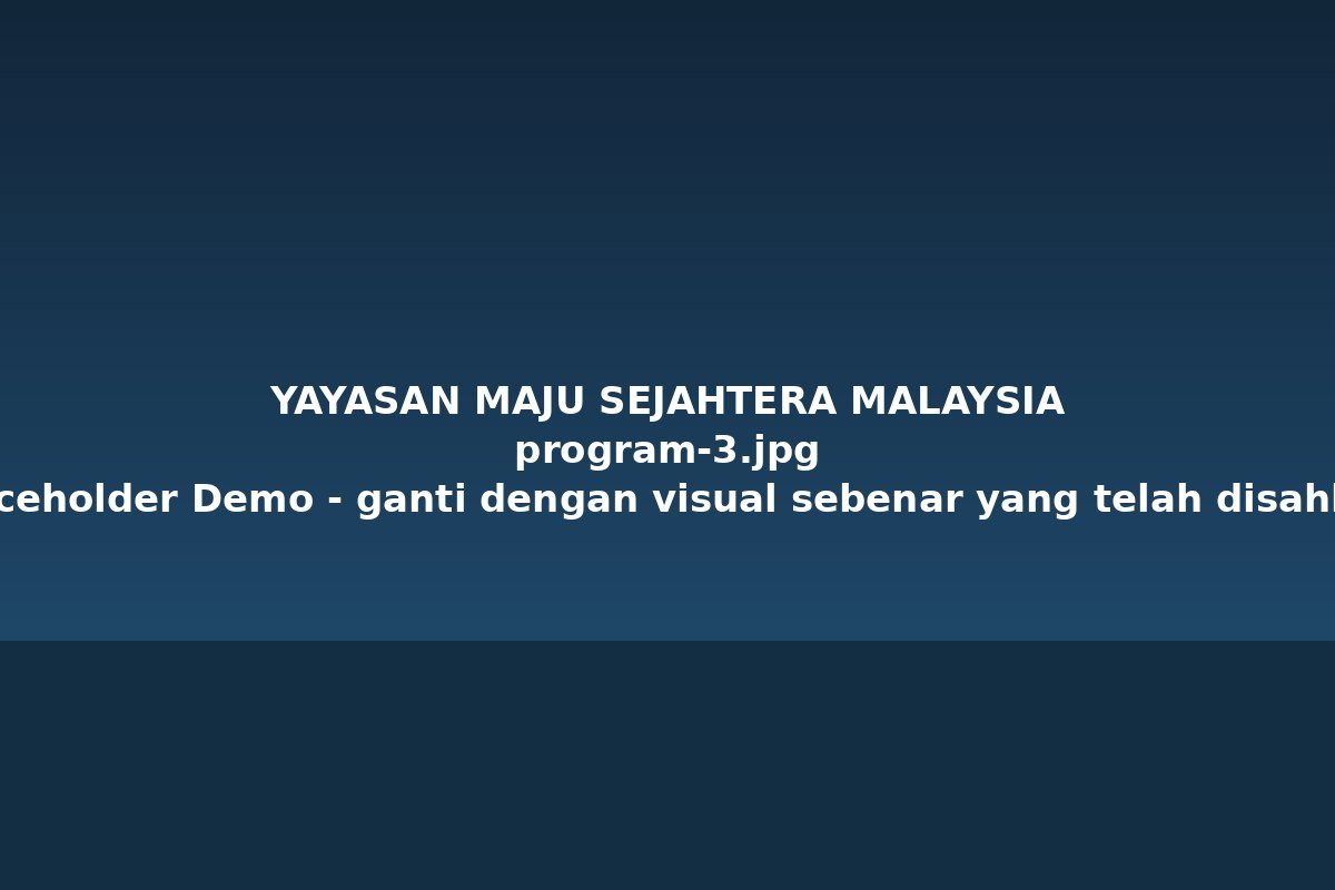 Placeholder Program Pembangunan Belia